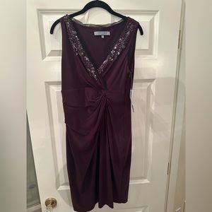 Sophisticated Deep Purple Holiday Dress✨ ✨ ✨